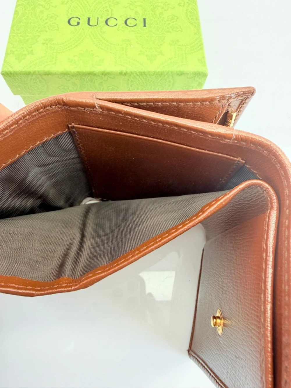 Gucci authentic brown