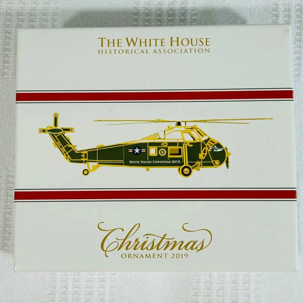 White House Christmas Ornament 2019 Eisenhower Sikorsky Numbered