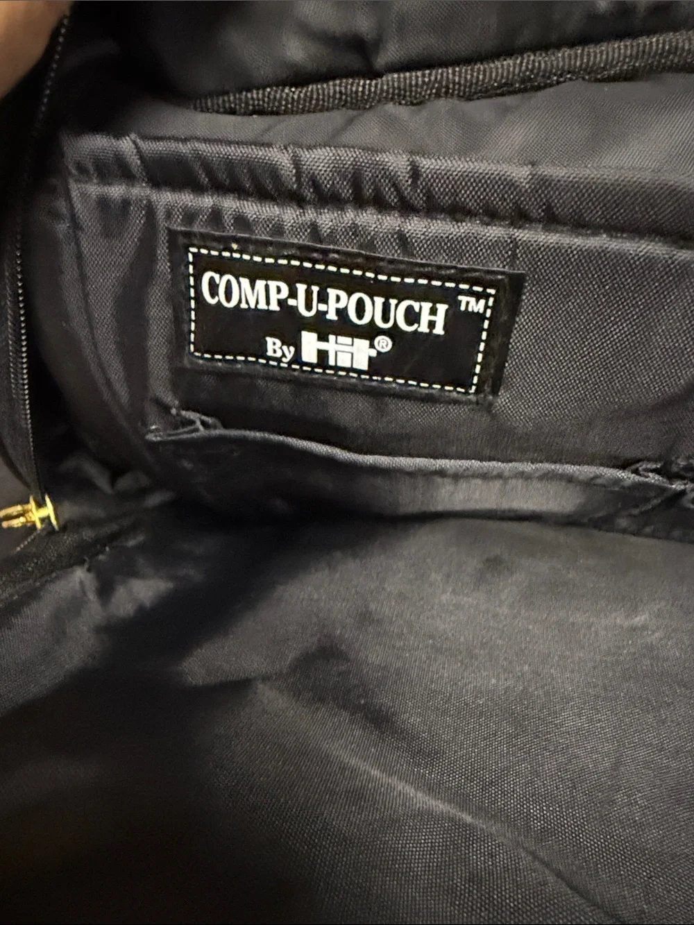 N/A black leather