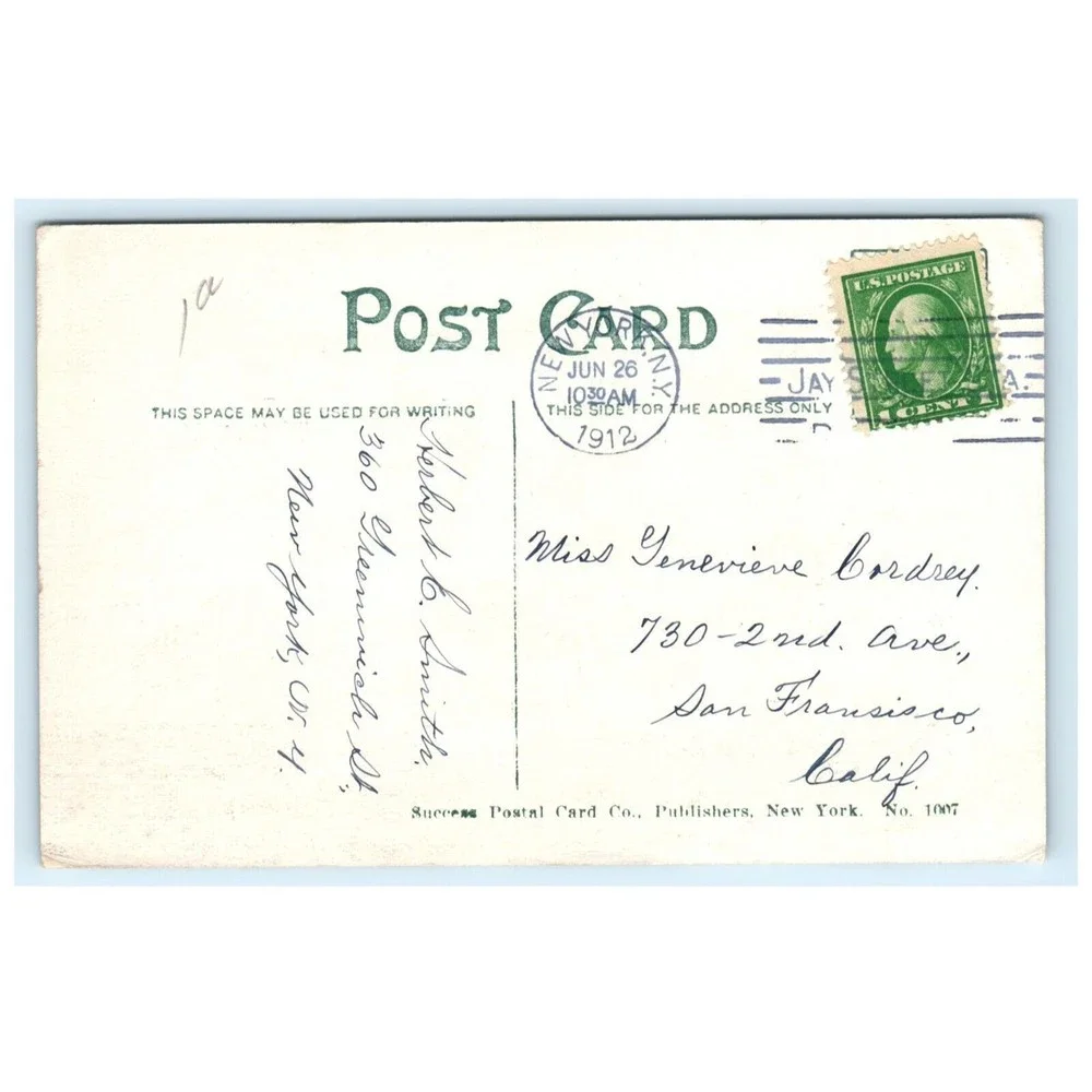 American Vintage vintage postcard