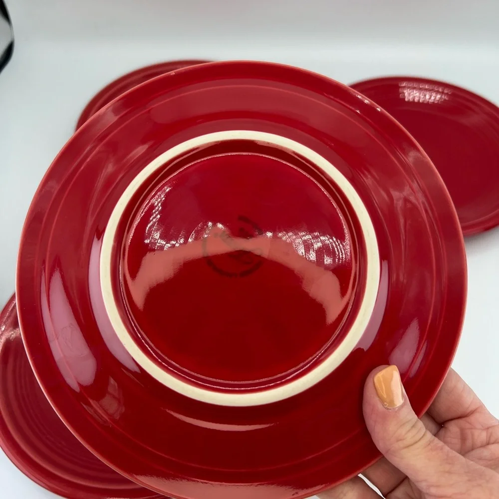 Fiestaware set scarlet