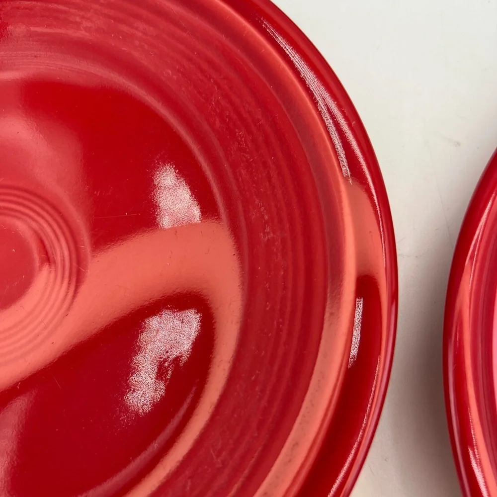 Fiestaware set scarlet