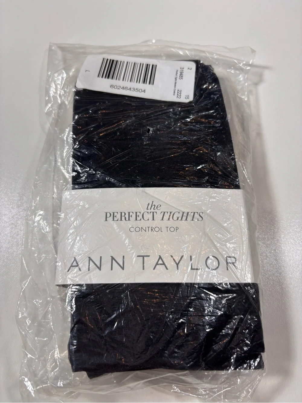 Ann Taylor Control Top Tights Black Size Large The Perfect Tights