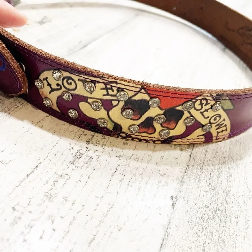 Ed Hardy 2000s leather