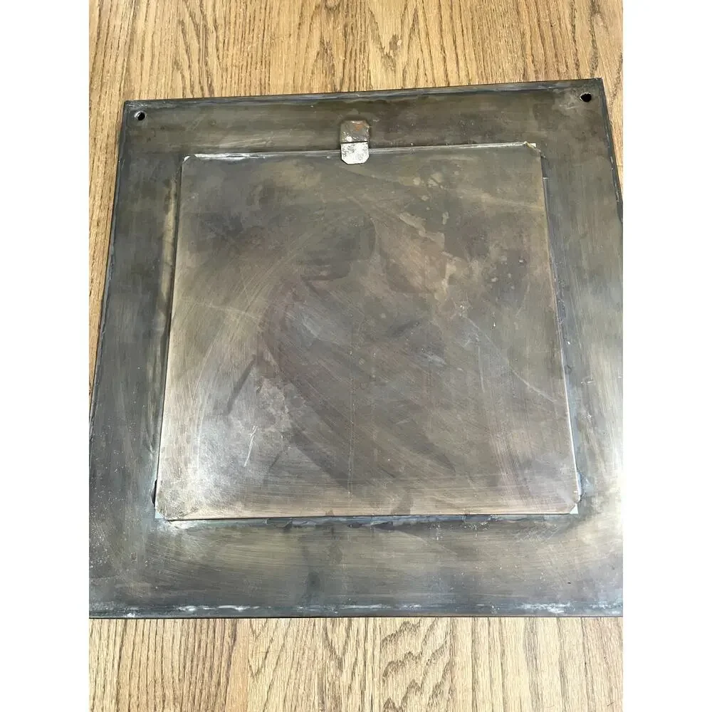 Vintage Dubois Distressed Mercury Glass Mirror Beveled Mirrored Frame 19.75