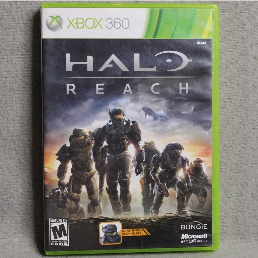 Halo Reach Xbox 360 Microsoft Bungie 2010 Video Game with Manual NTSC