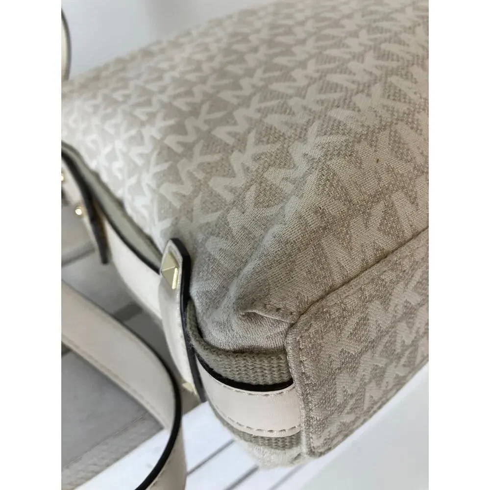 MICHAEL KORS N S GRIFFIN MESSENGER JACQUARD CROSSBODY