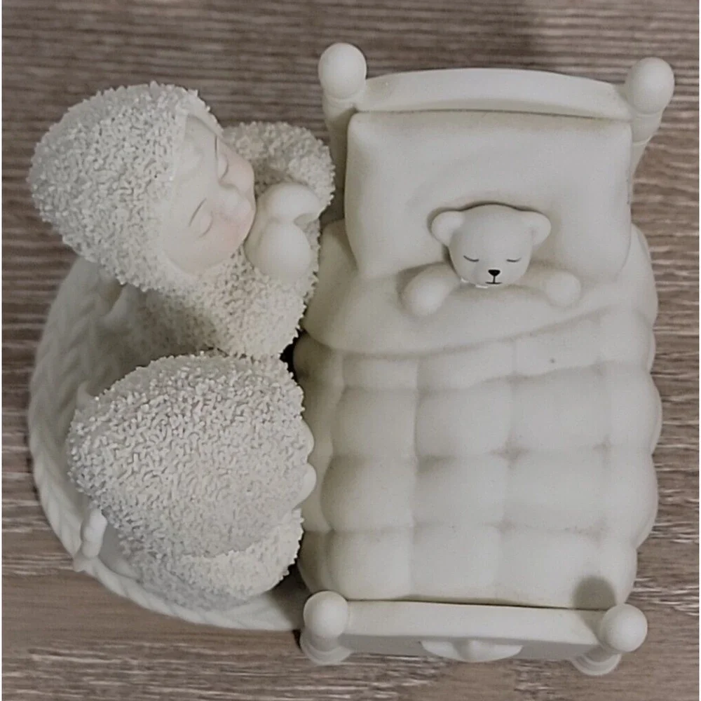 Dept 56 Snowbabies Bedtime Prayers‎ for Sleeping Bear Vintage Retired
