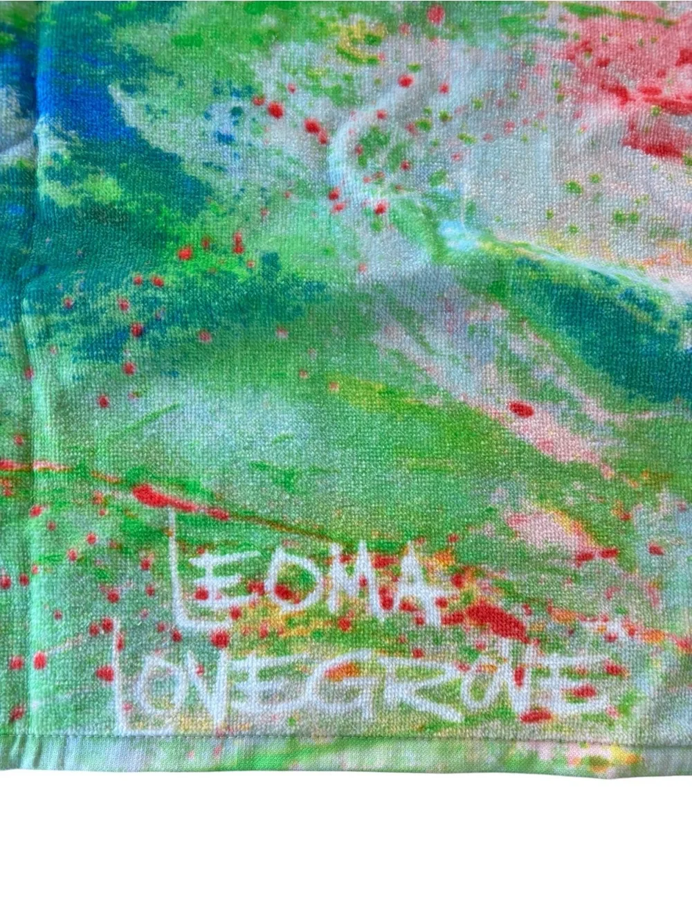 Leoma Lovegrove whimsical oversized tags