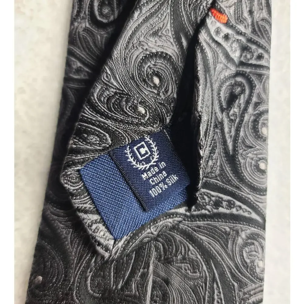 Chaps black silver