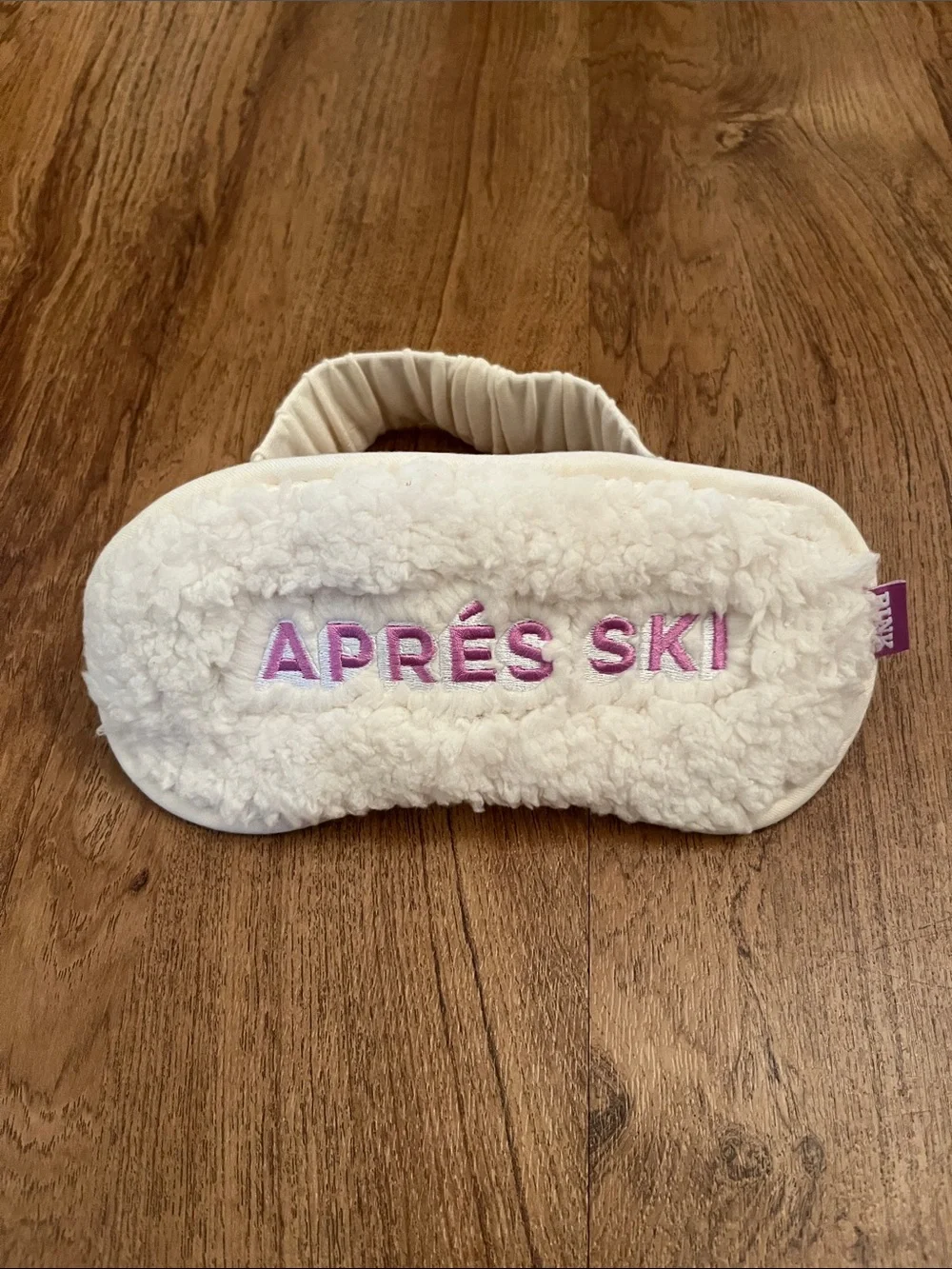 VS Pink Aprés Ski Sherpa Sleep Mask