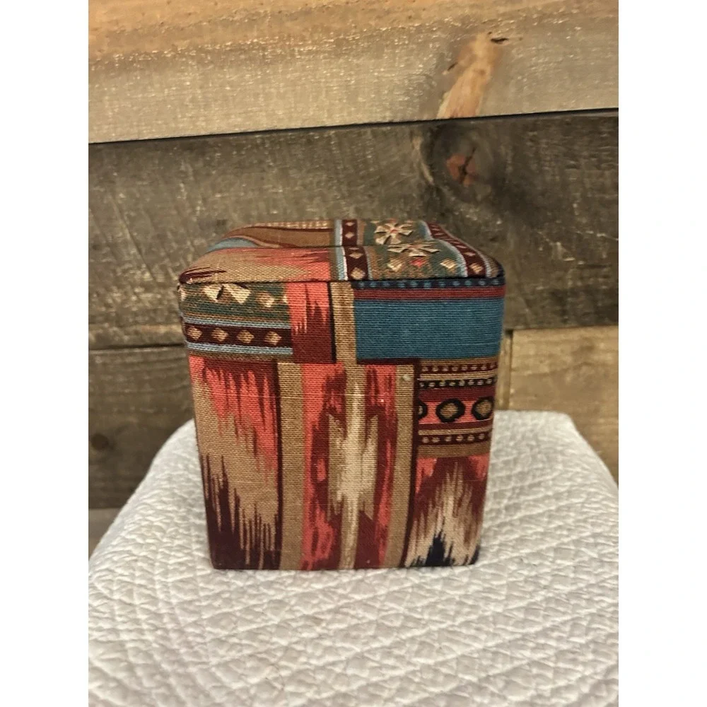 VTG Western Southwestern Tribal Pattern Tissue Box Cover Decor