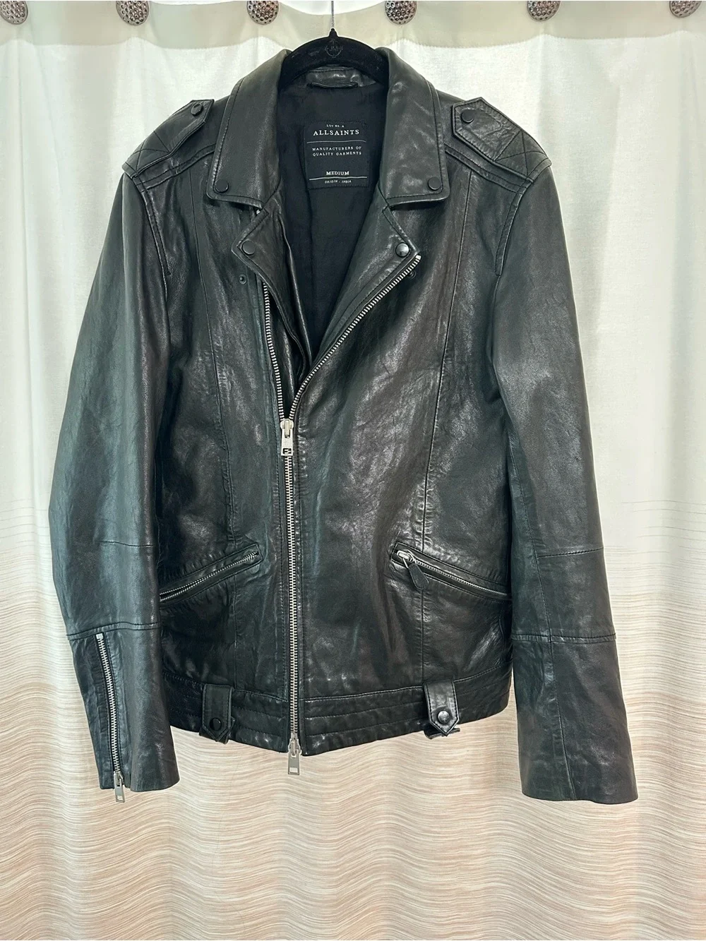 All Saints allsaints leather
