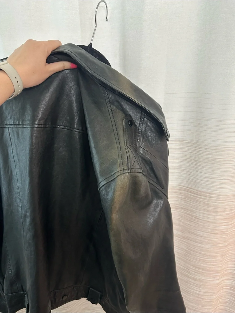 All Saints allsaints leather