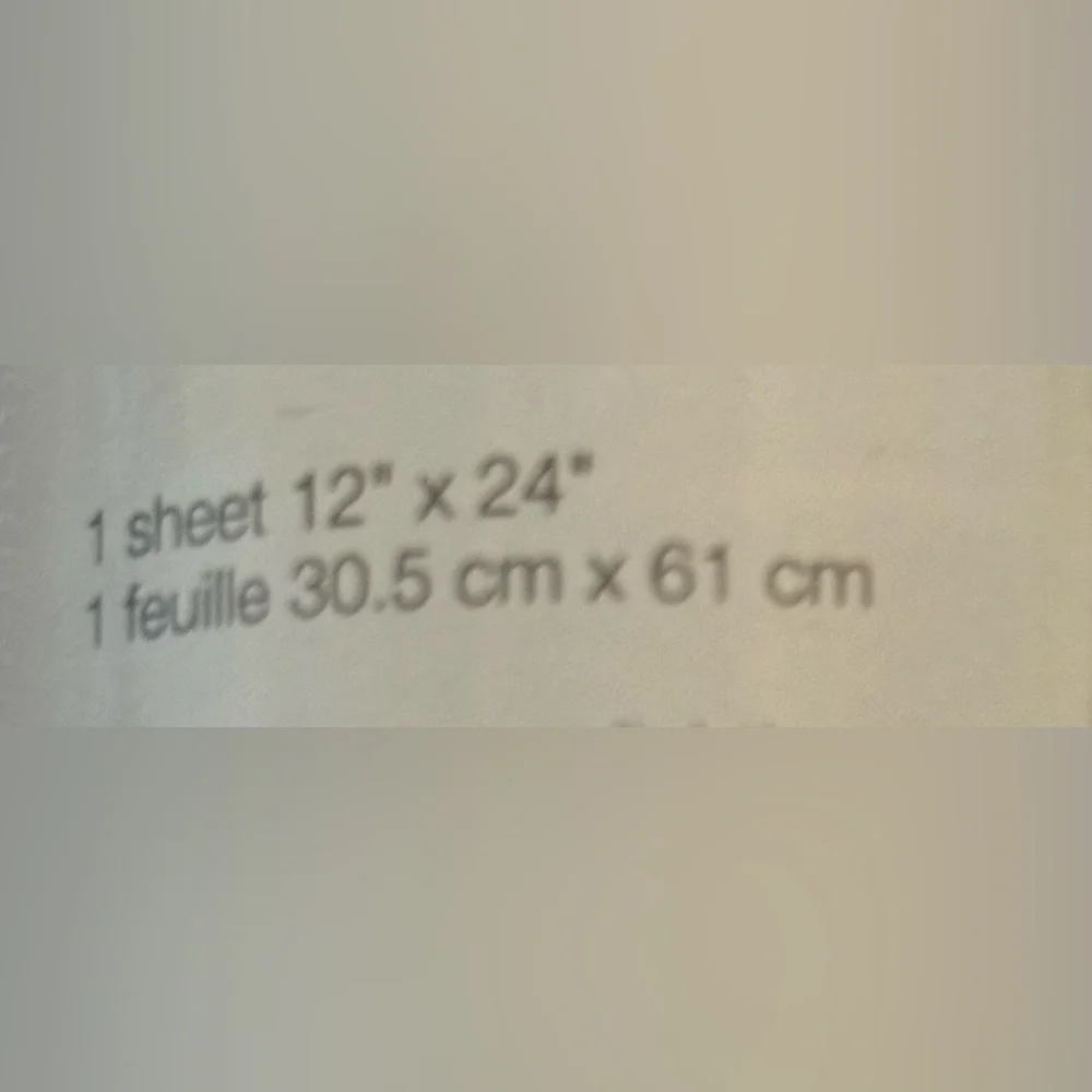 3 new & sealed rolls of cricut iron on mosaic transfer paper