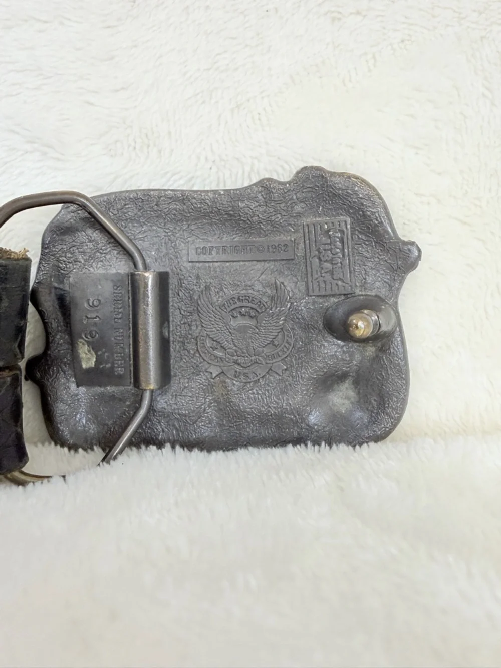 Levis stamped cowhide