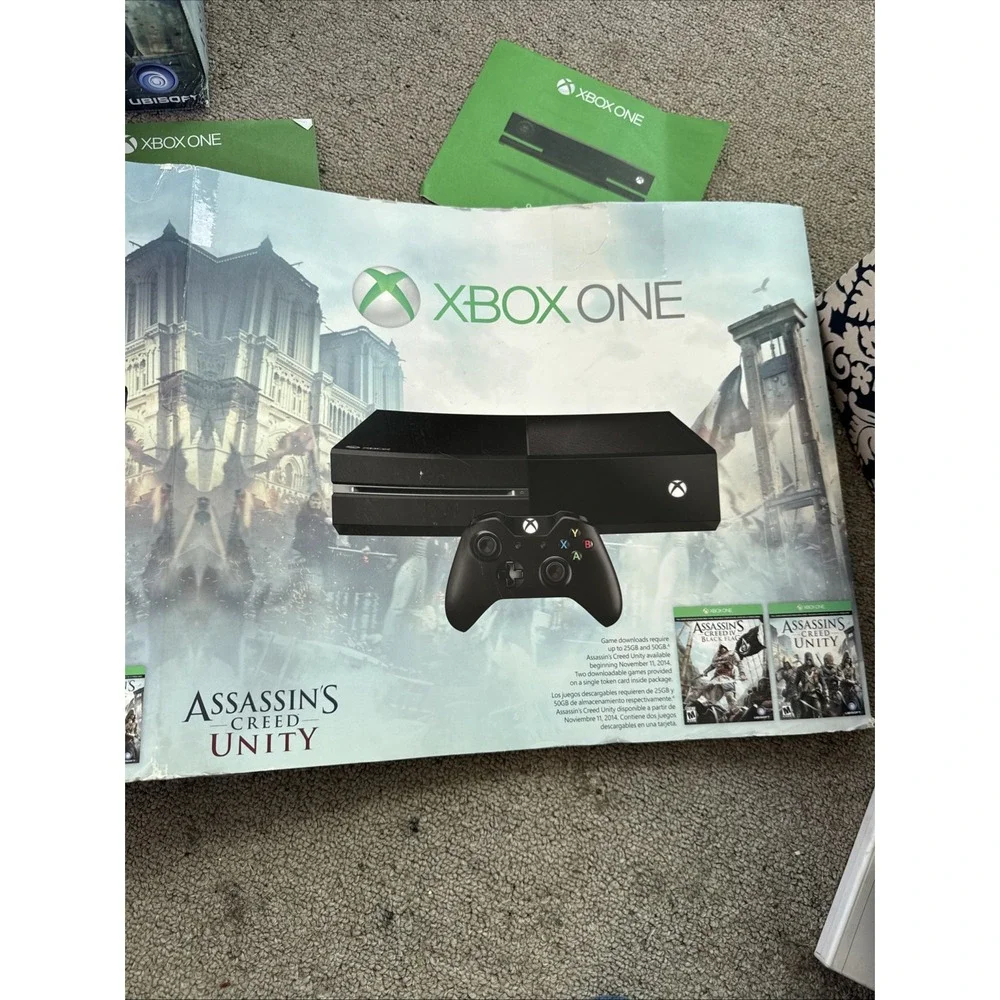 Xbox One Assassin's Creed Unity Console Box Headset &‎ Inserts Only 