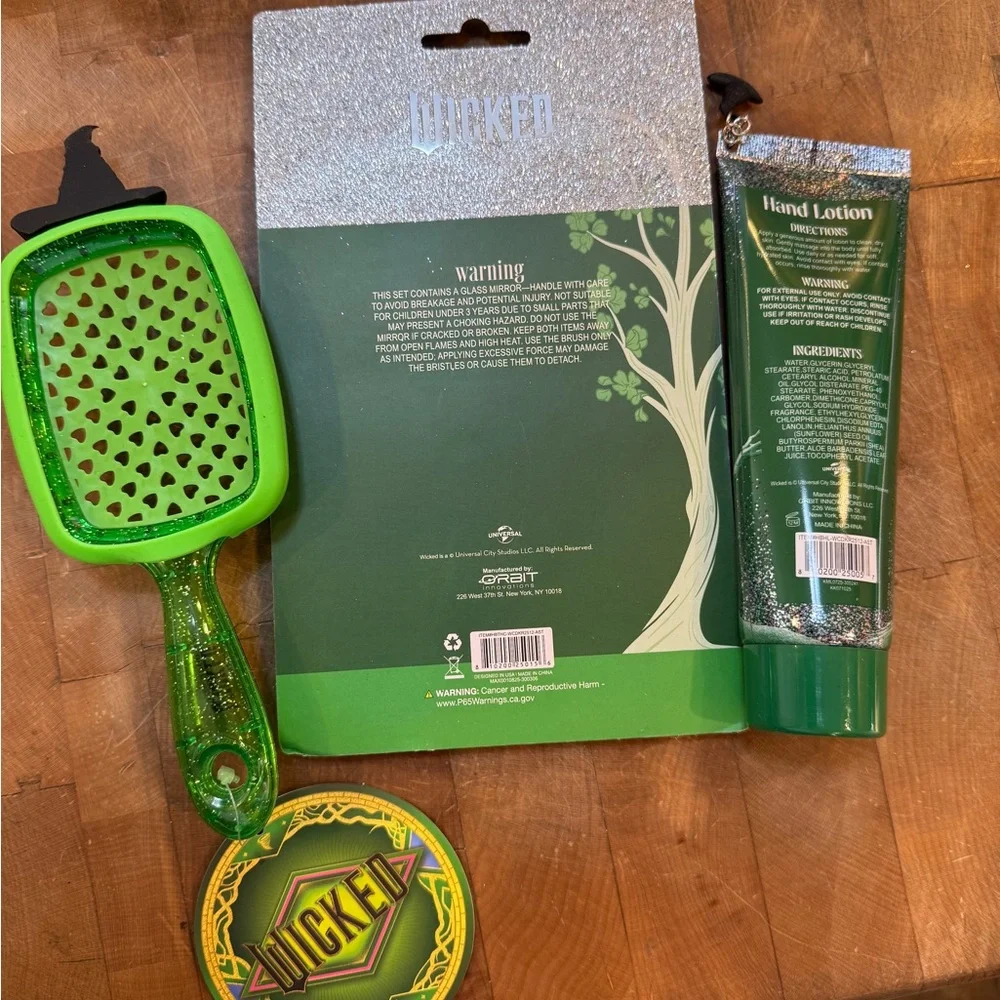 Wicked branded green