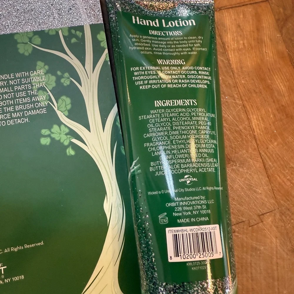 Wicked branded green