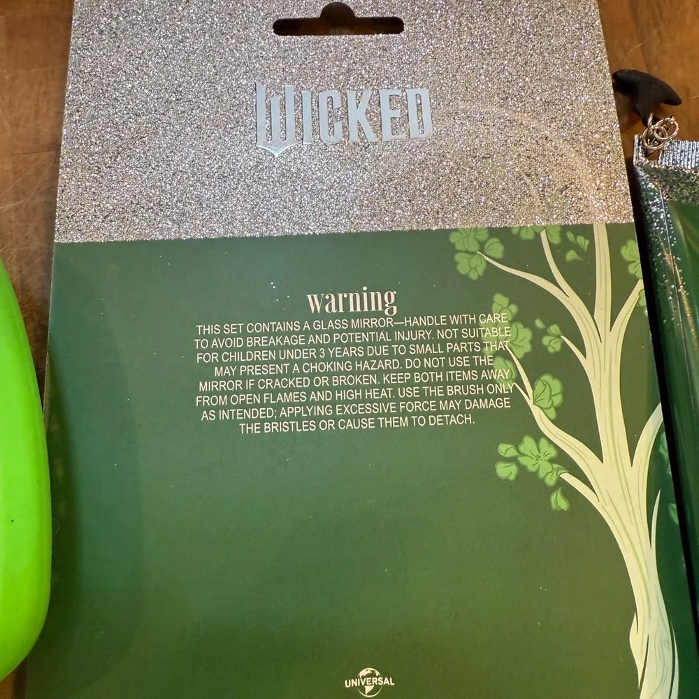 Wicked branded green