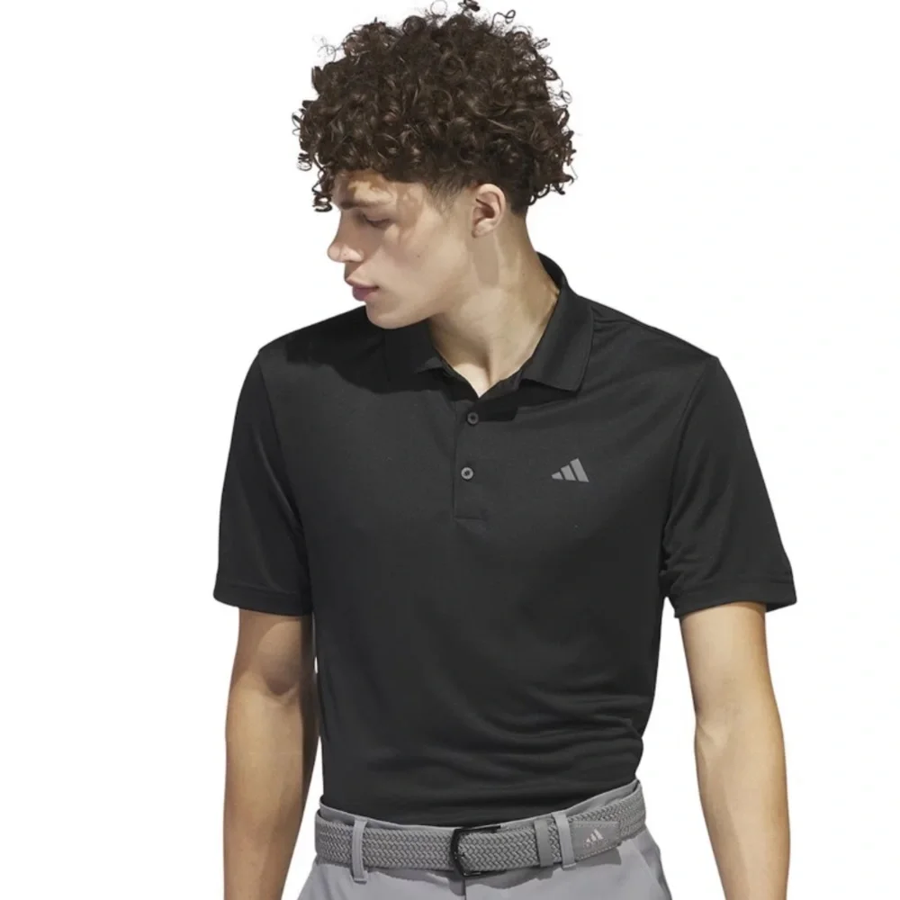 Adidas Drive Performance Golf Polo Shirt Small‎ Black New With Tags
