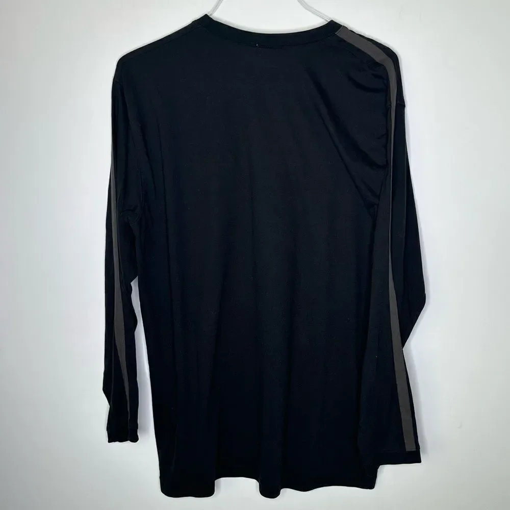 The North Face Black Long Sleeve Outdoor Activity Vaporwick Shirt in‎ Size XL