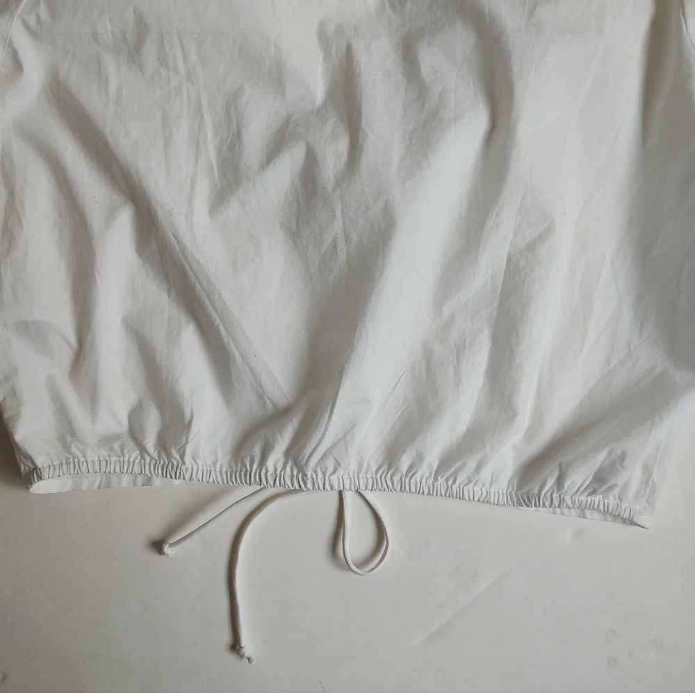 Anthropologie lightweight white