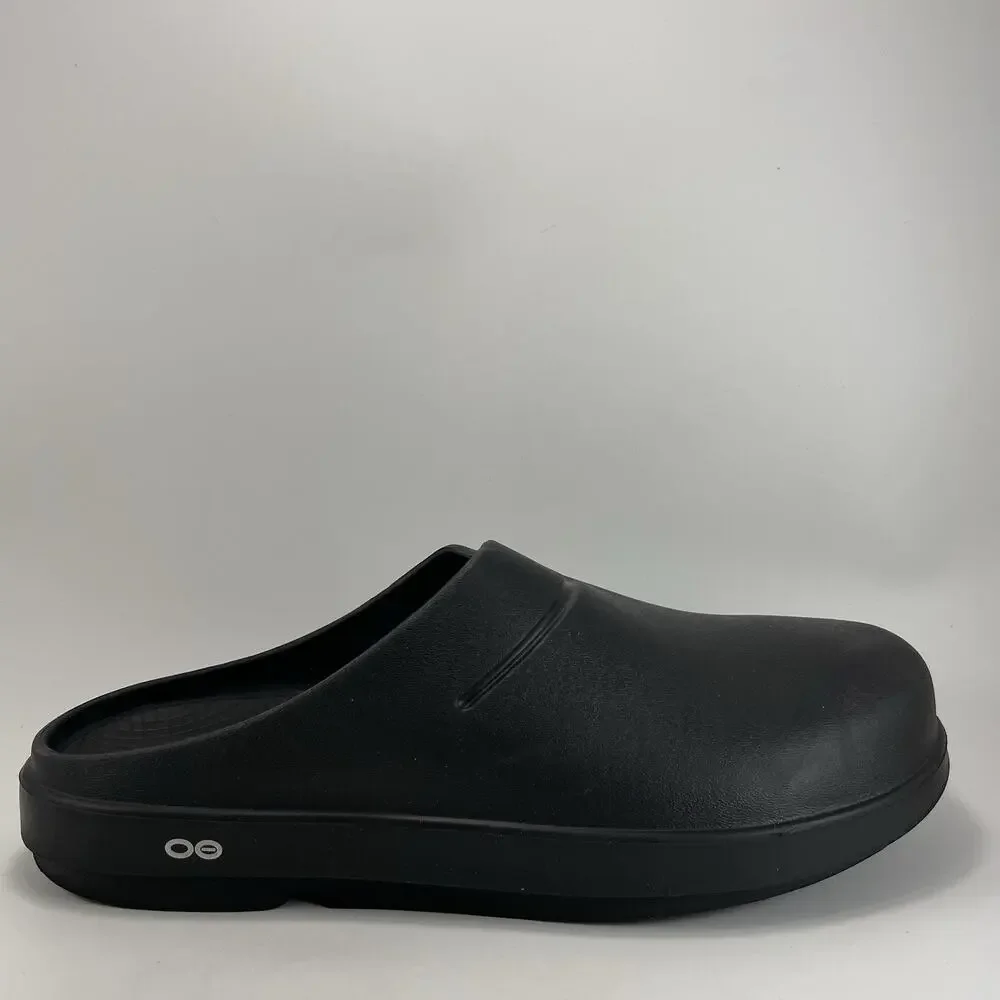 Oofos Ooclog Oocloog Recovery Mule Mens Size 13 Black Comfort Slip On Womens 15