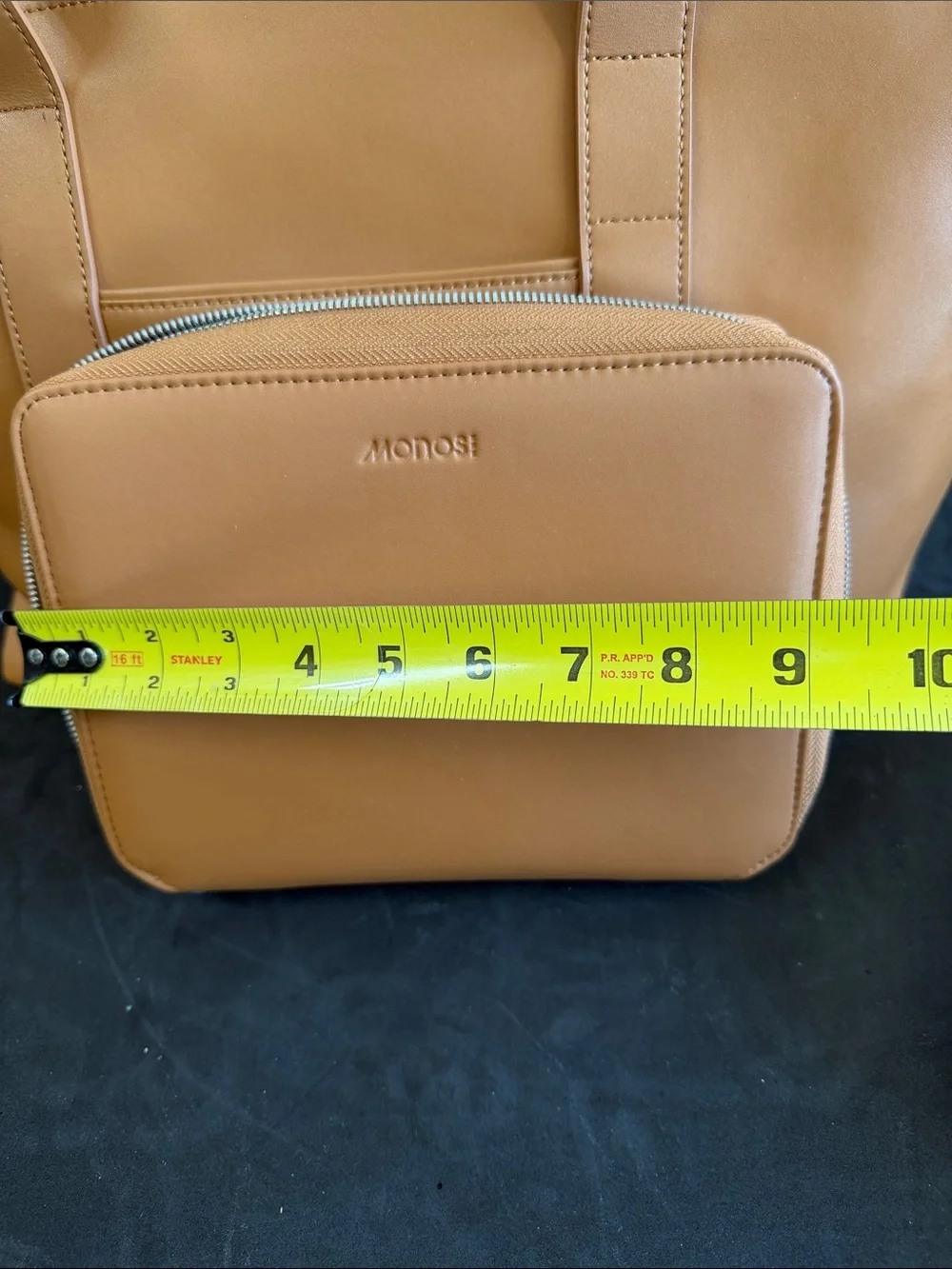 Monos tan leather