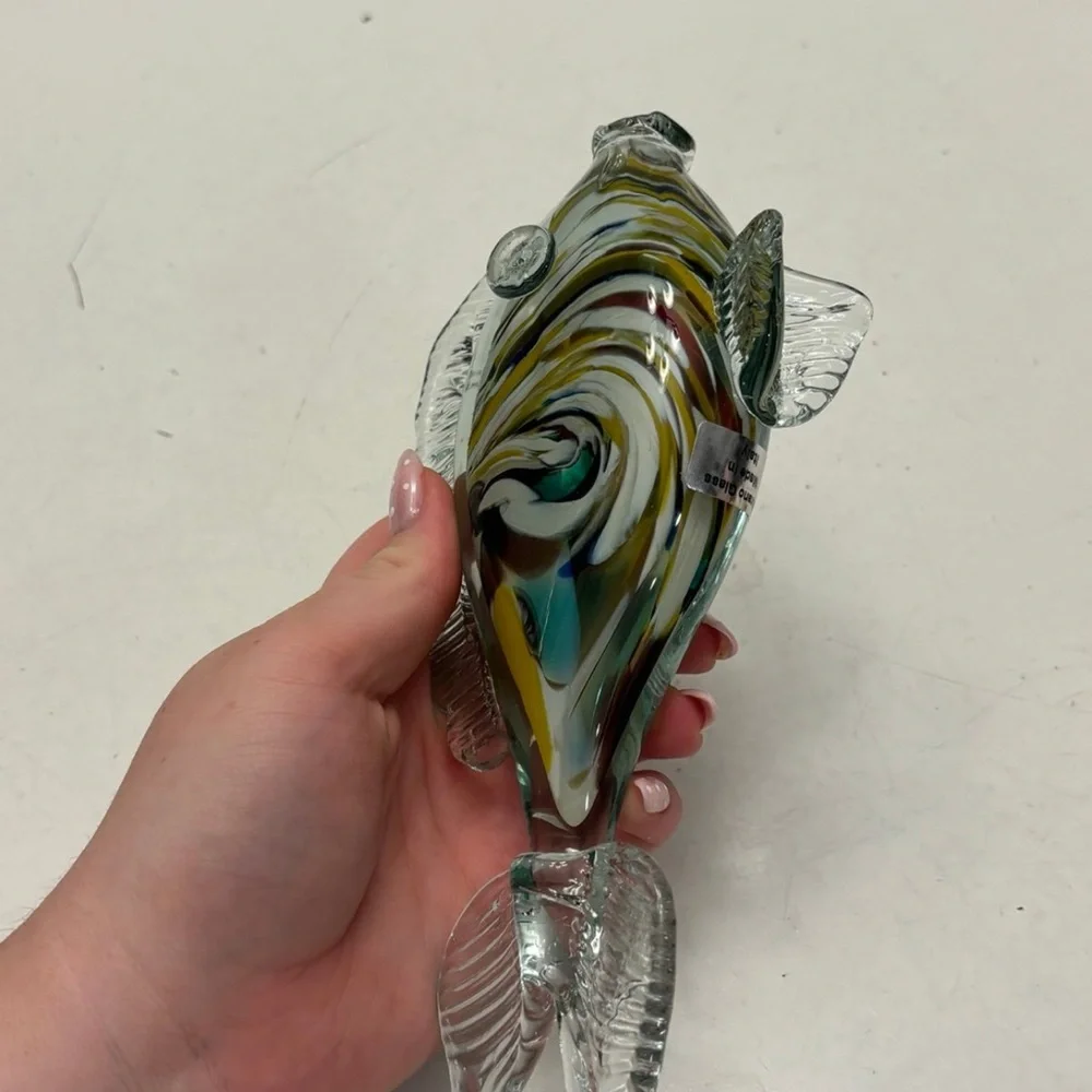 Murano Art Glass Fish Vintage figurine