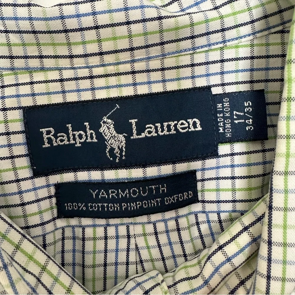 Ralph Lauren classic plaid