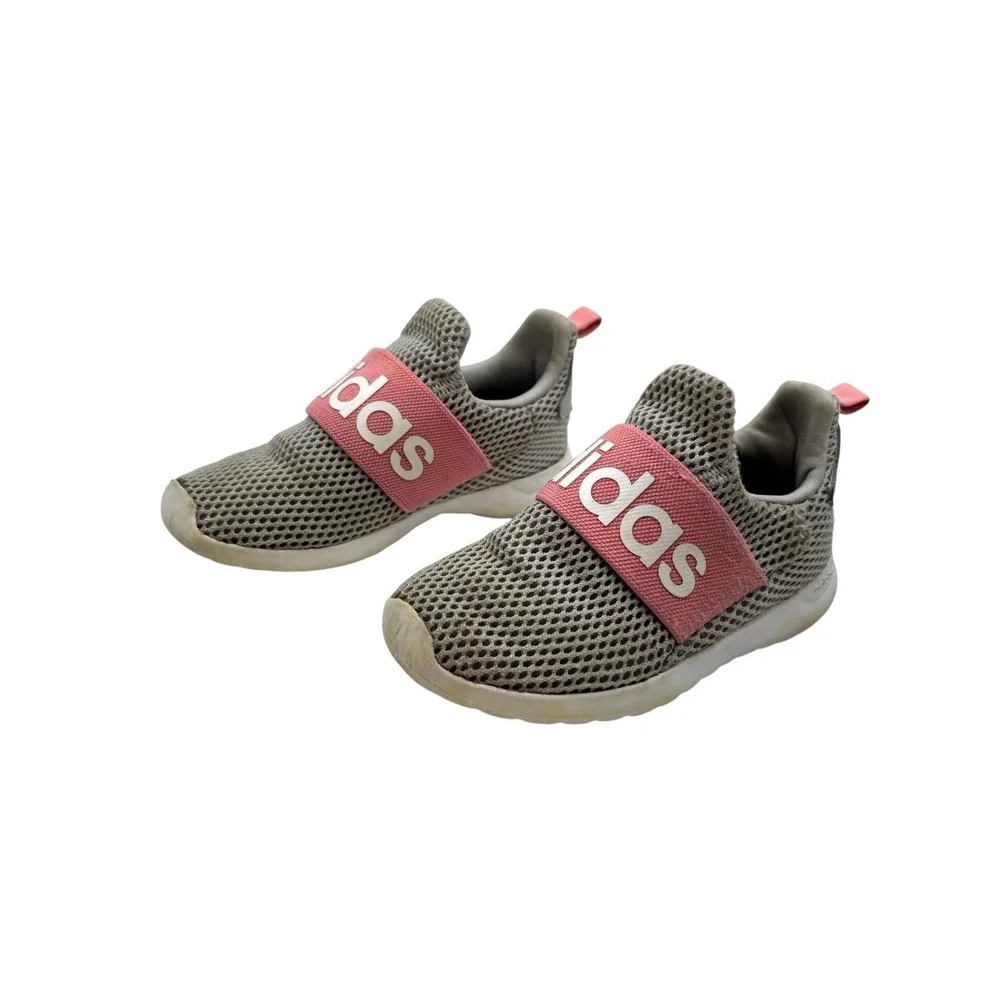 Adidas‎ unisex child Lite Racer Adapt4.0 Running Shoe 10 LittleKid Grey/GreyPop