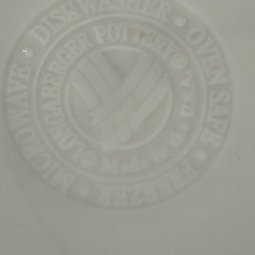 Longaberger collectible pottery
