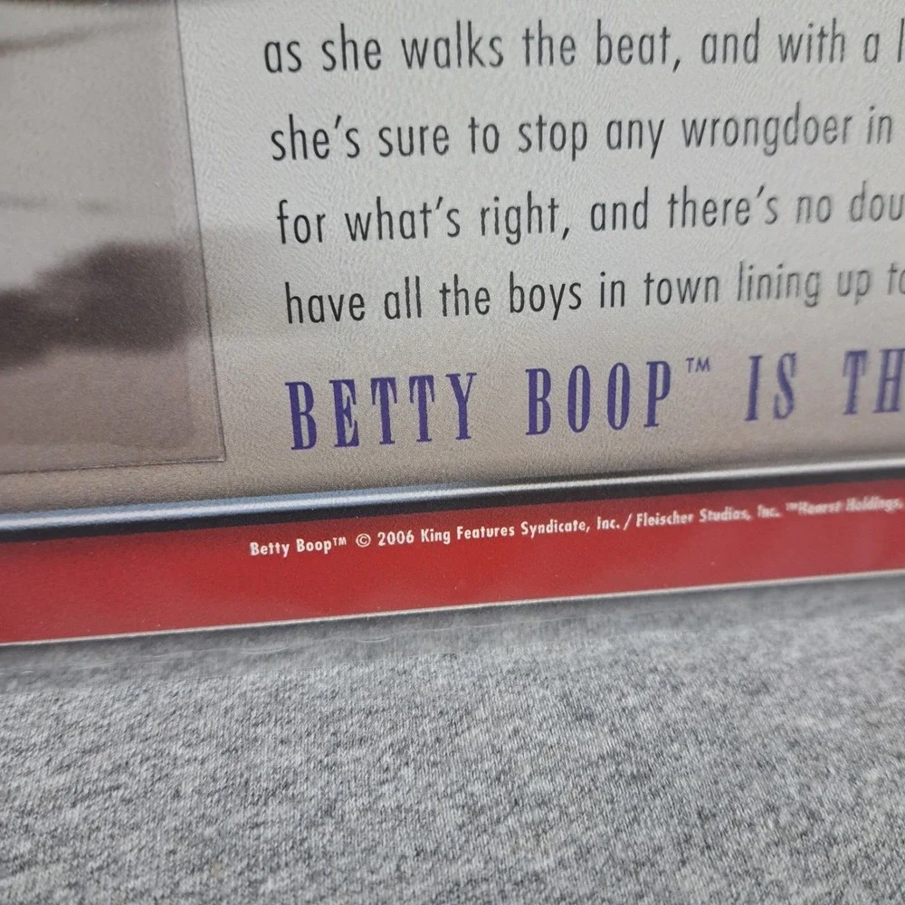 Betty Boop accessories excellent