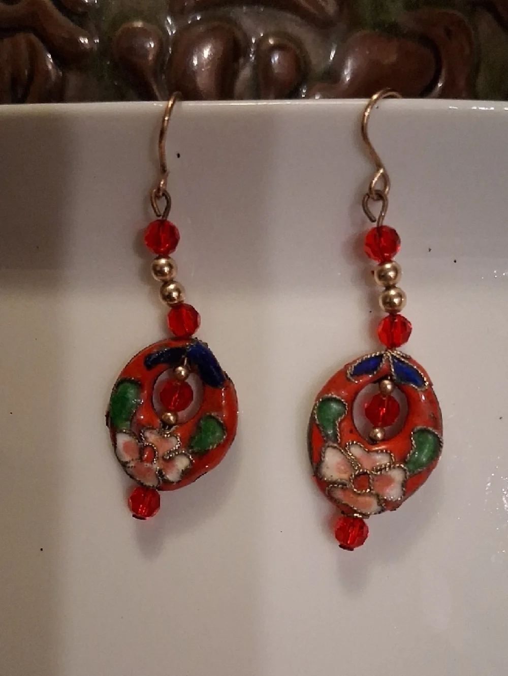 handcrafted vibrant red