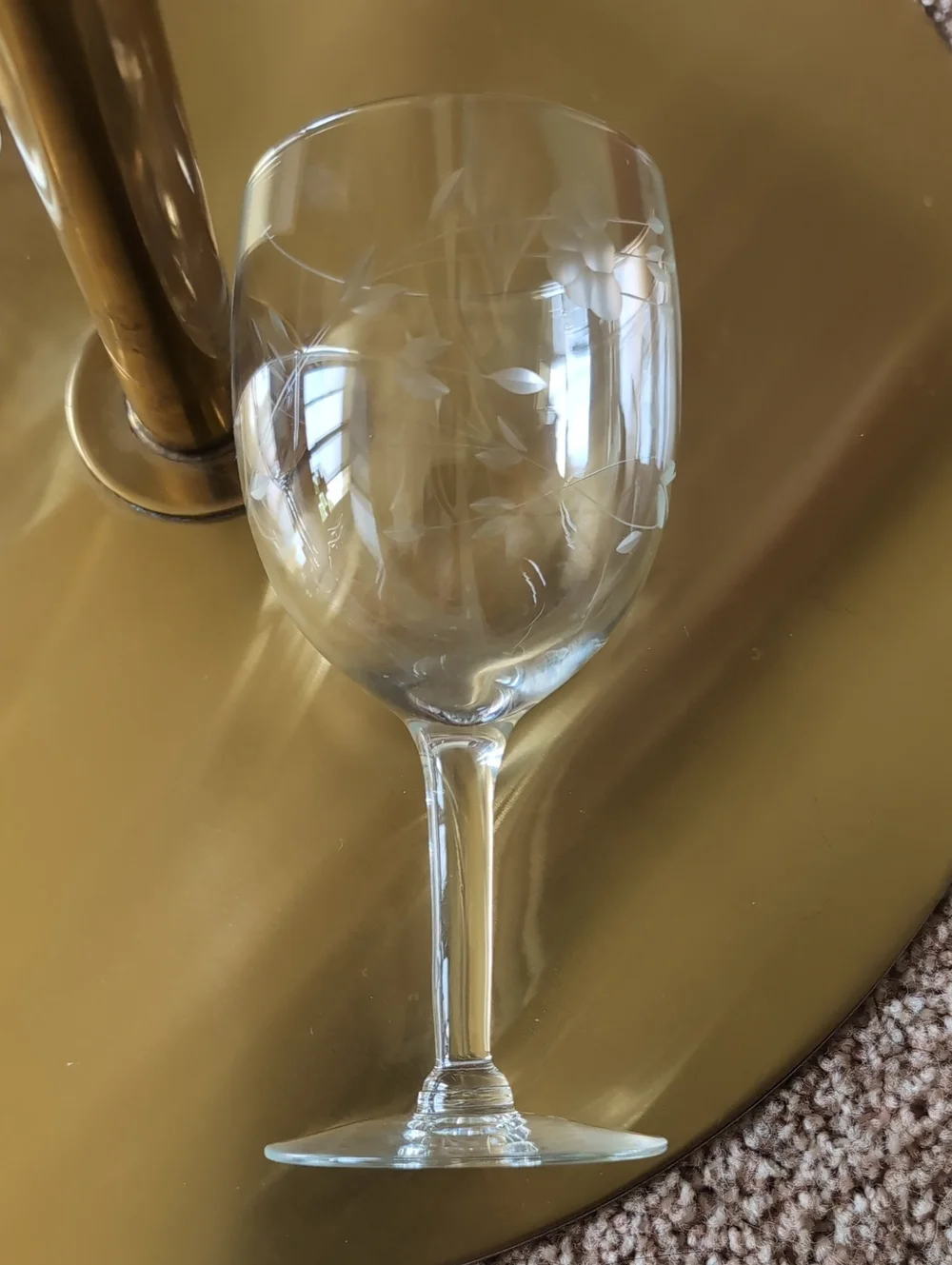 Princess House glasses wine