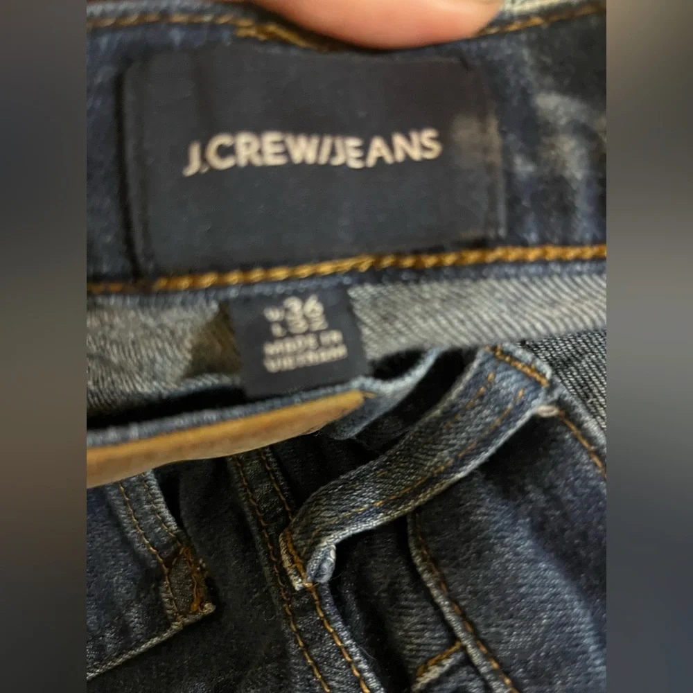 J Crew Men’s 770 Straight Fit Stretch Jeans Kurabo Premium Japanese Fabric 36x32