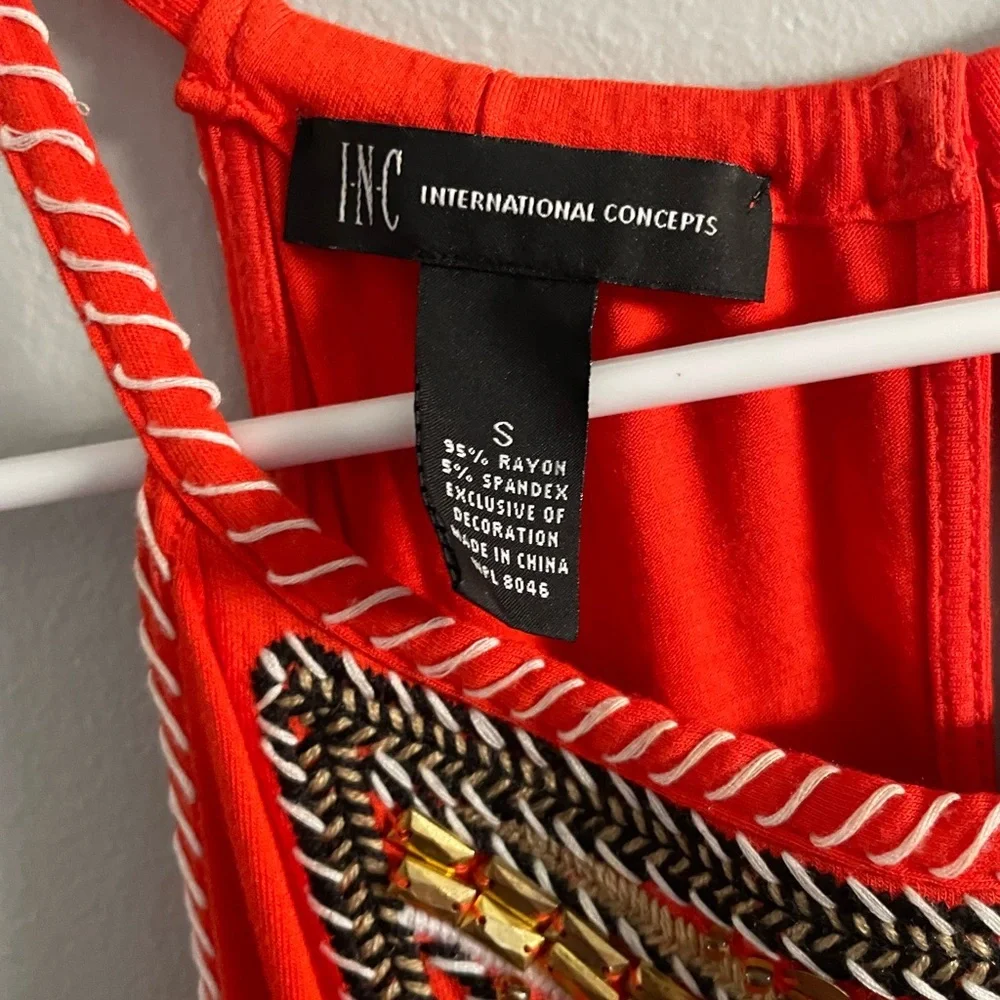 INC International Concepts vibrant red