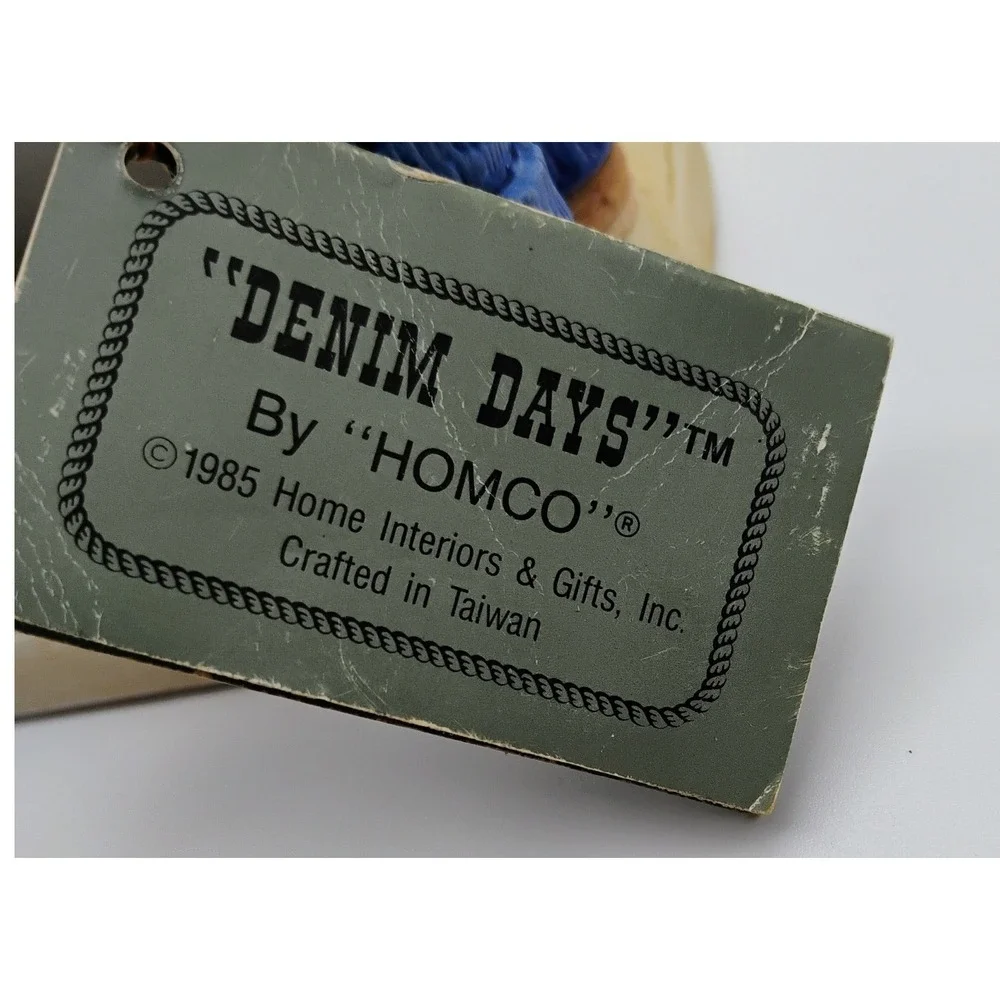 Homco vintage denim