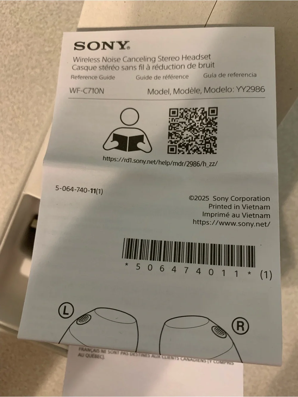 Sony true wireless