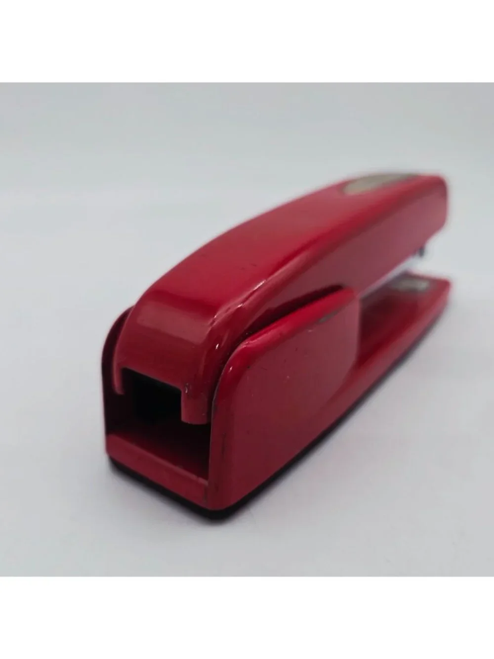 Swingline Red Desktop Stapler Vintage Metal Office Supply