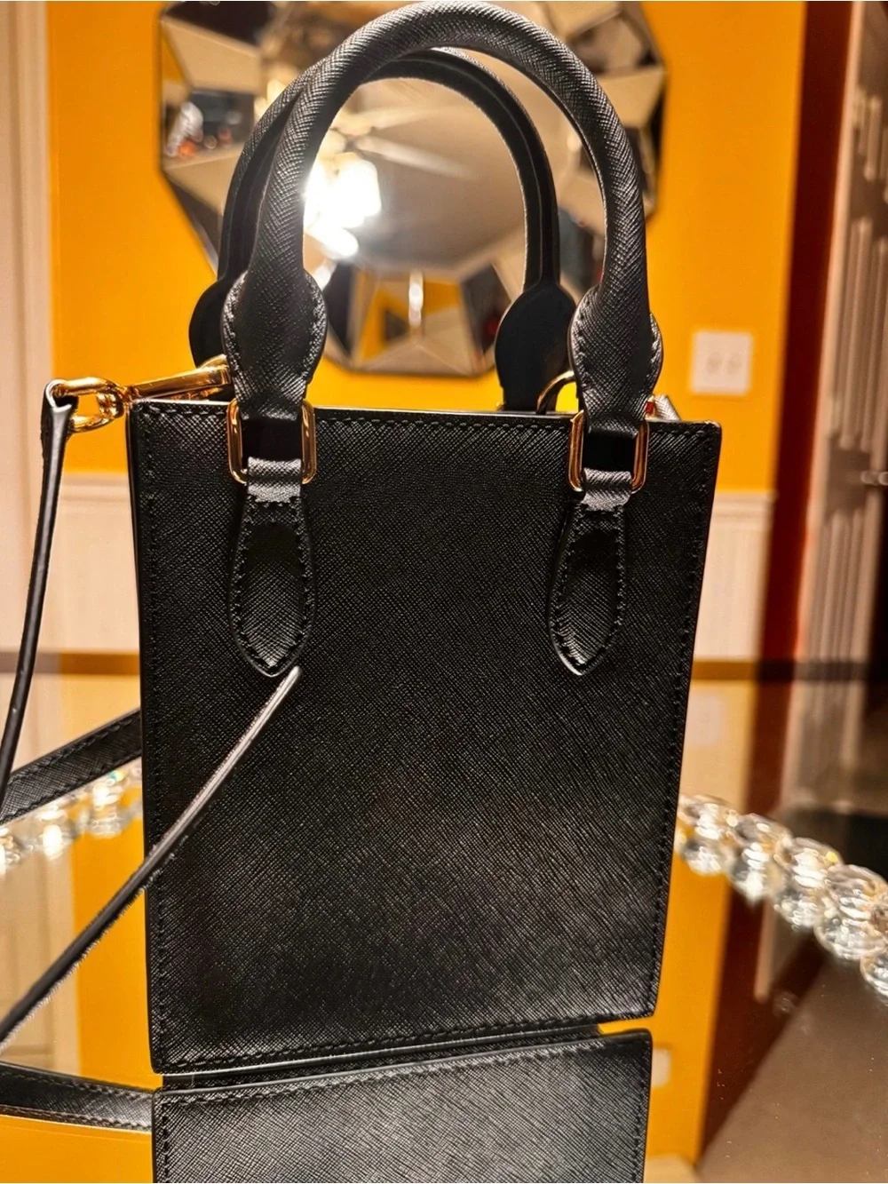 NWT Tory Burch Emerson Mini Shopper Tote Bag.
