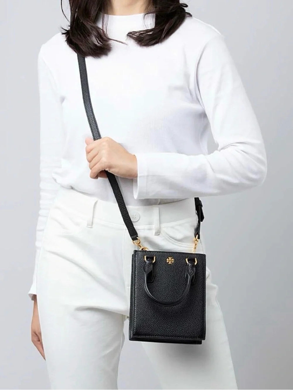 NWT Tory Burch Emerson Mini Shopper Tote Bag.