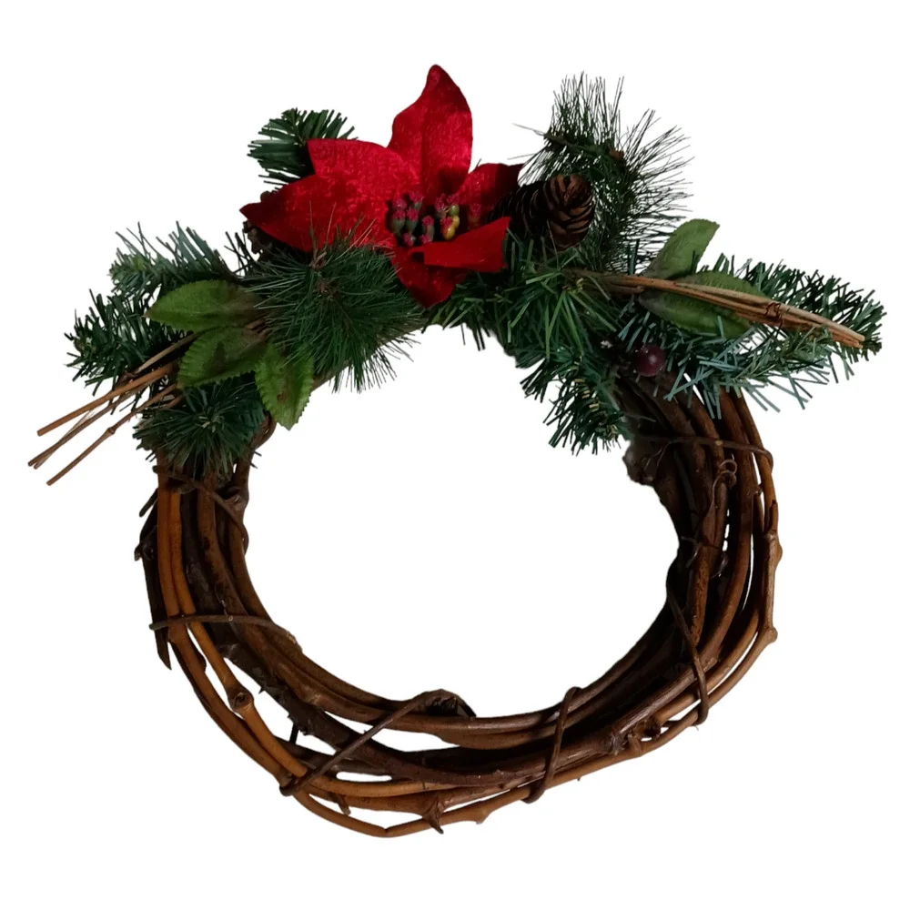 Grapevine Wreath Christmas Decor 12