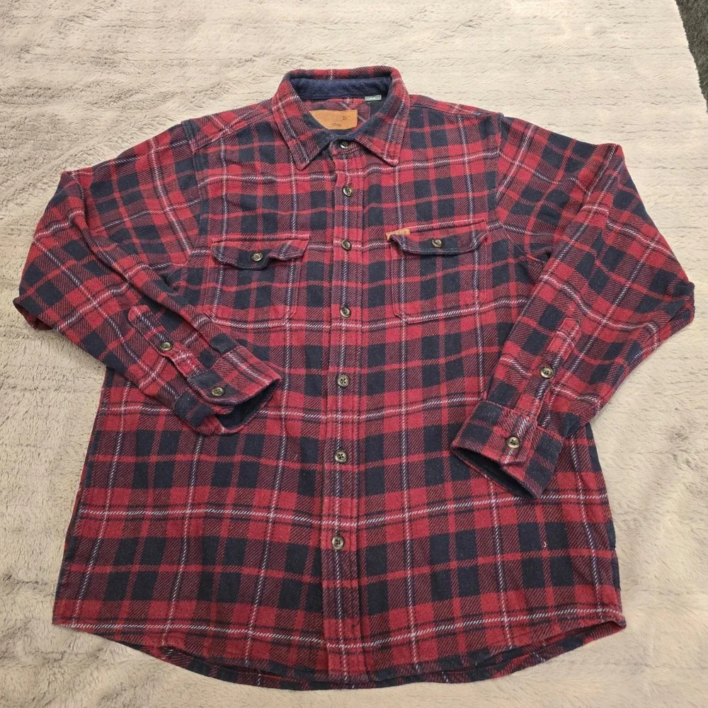 Orvis flannel button