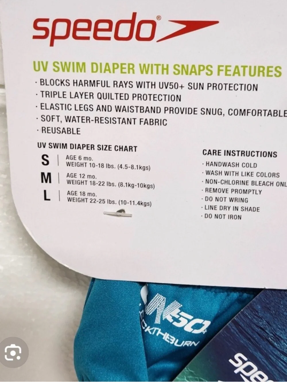 Speedo soft swim