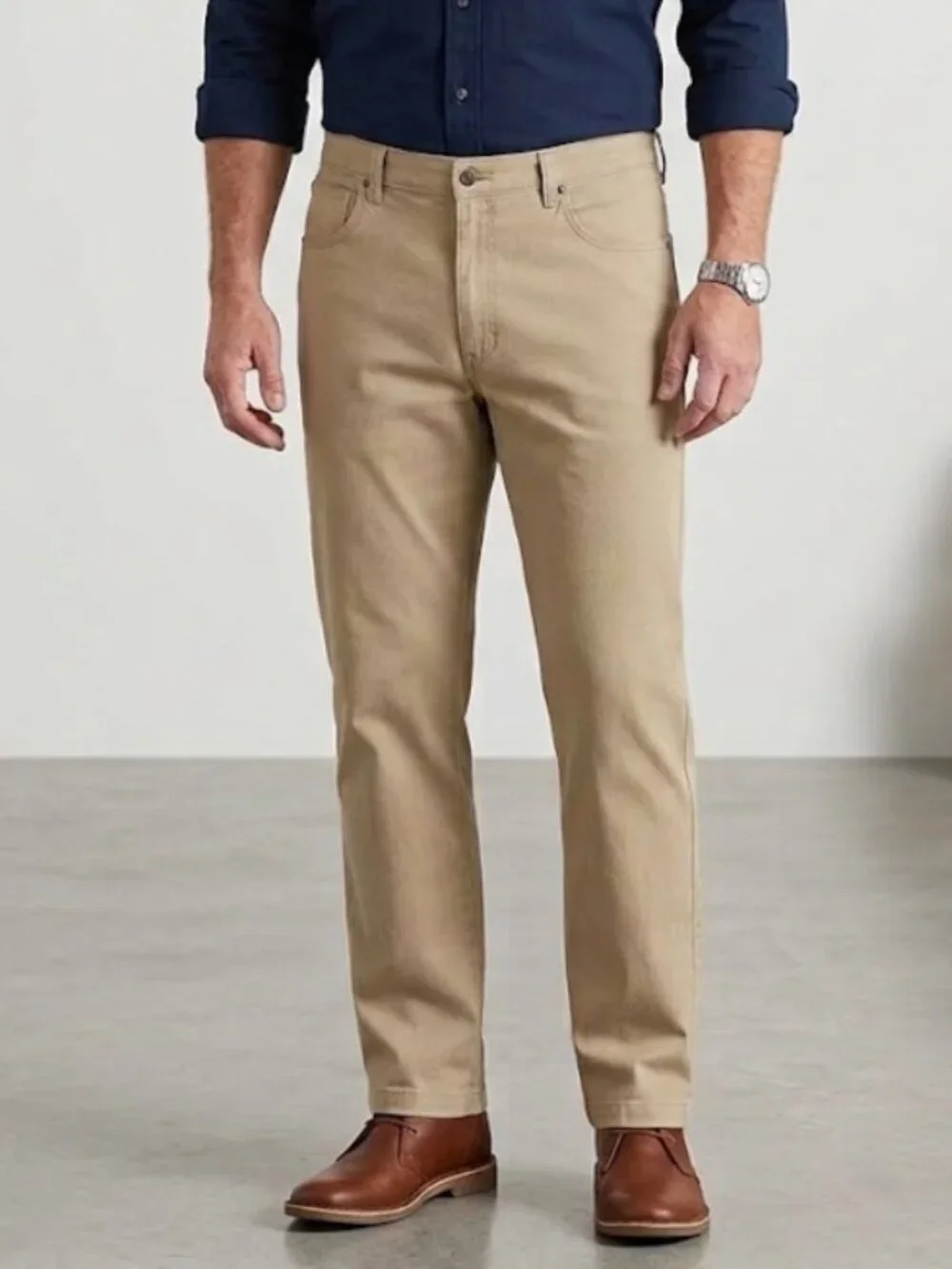 NWT Wrangler Men's | 40x32 Straight Fit Performance Series Khaki Tan Pants