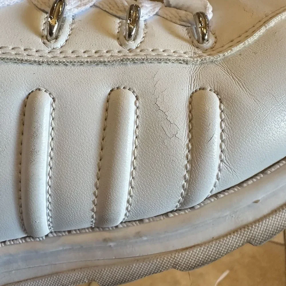 Lugz White‎ Sneakers Mens US Size 7 Minimalist Tennis Shoes MCHGIIV-100 READ*
