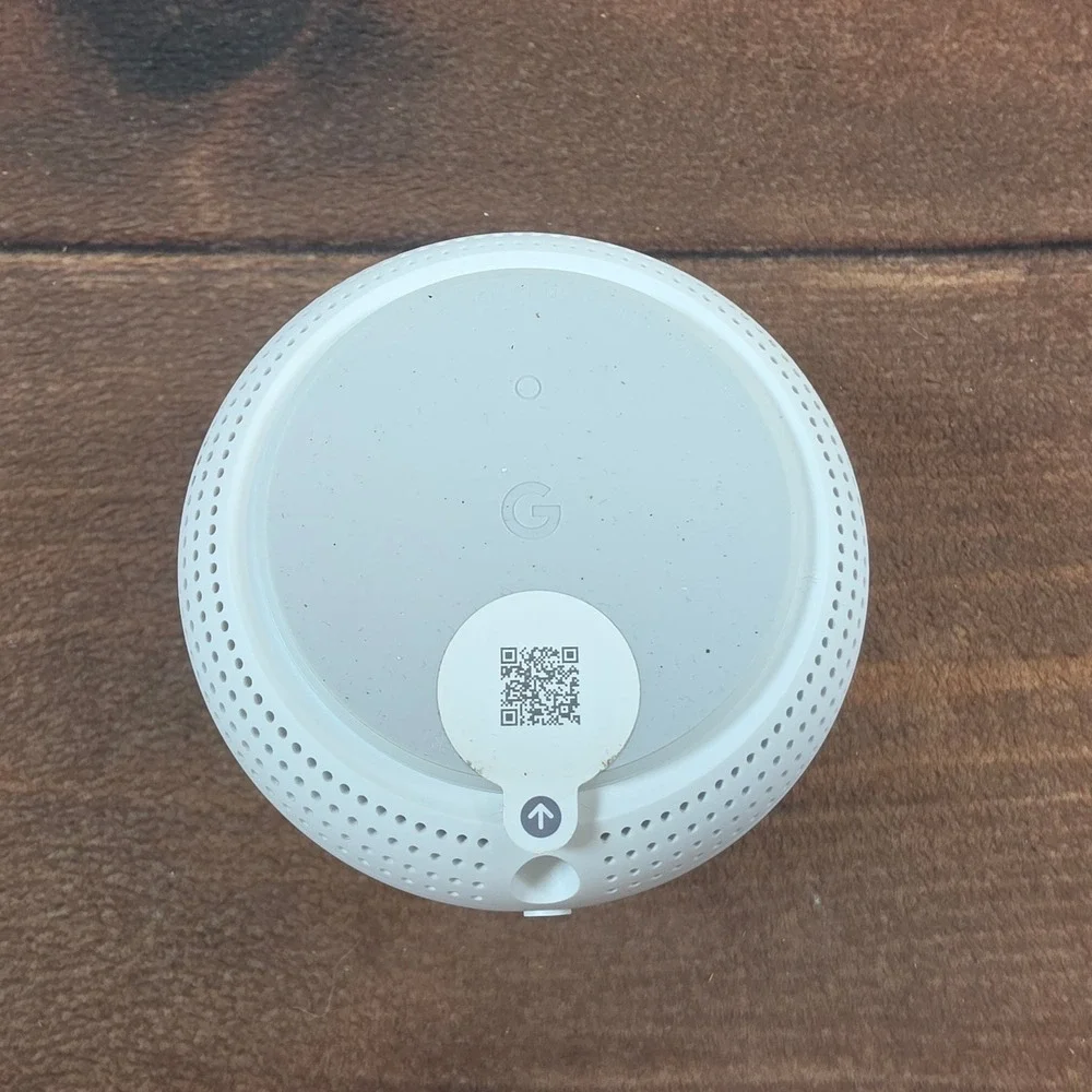 Google Nest Wifi Point Add-on Speaker H2E White Excellent Mesh Wi-Fi Extender