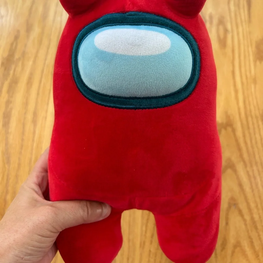 Among Us Toikido Red Crewmate Plush 12” Stuffed Toy Animal Devil Horns